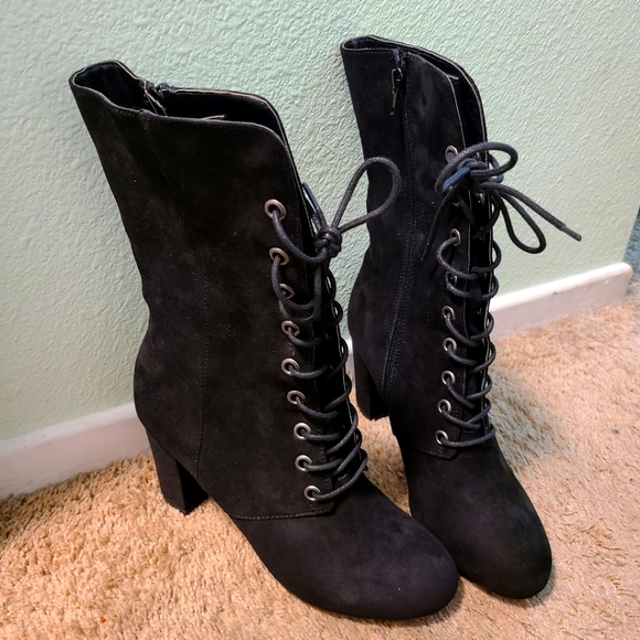 Metaphor Black Booties - Picture 3 of 5